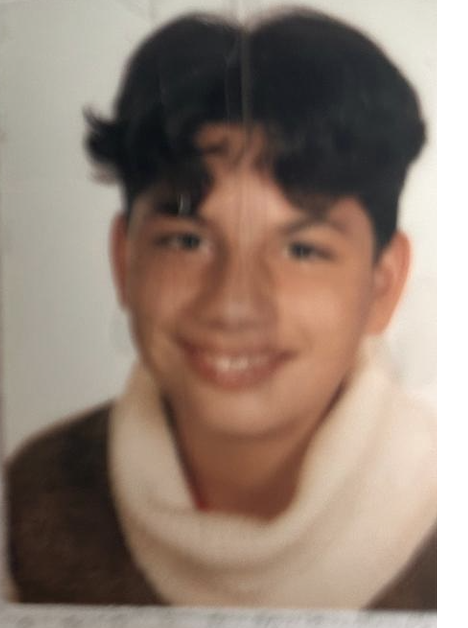 Marek in a childhood portrait